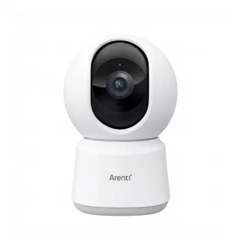 Arenti Indoor 5G Wi-Fi UHD 3K/5MP pasukama pakreipiama priartinimo privatumo kamera