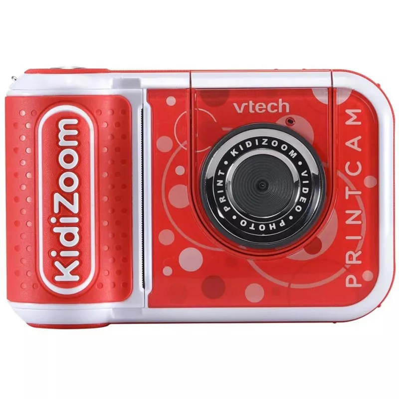 VTech KidiZoom Print Cam skaitmeninis fotoaparatas vaikams, raudonas/baltas