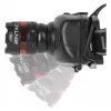 ENTAC EHL-ZOOM-1W-PL Zoom 1W LED priekinis žibintas, juodas