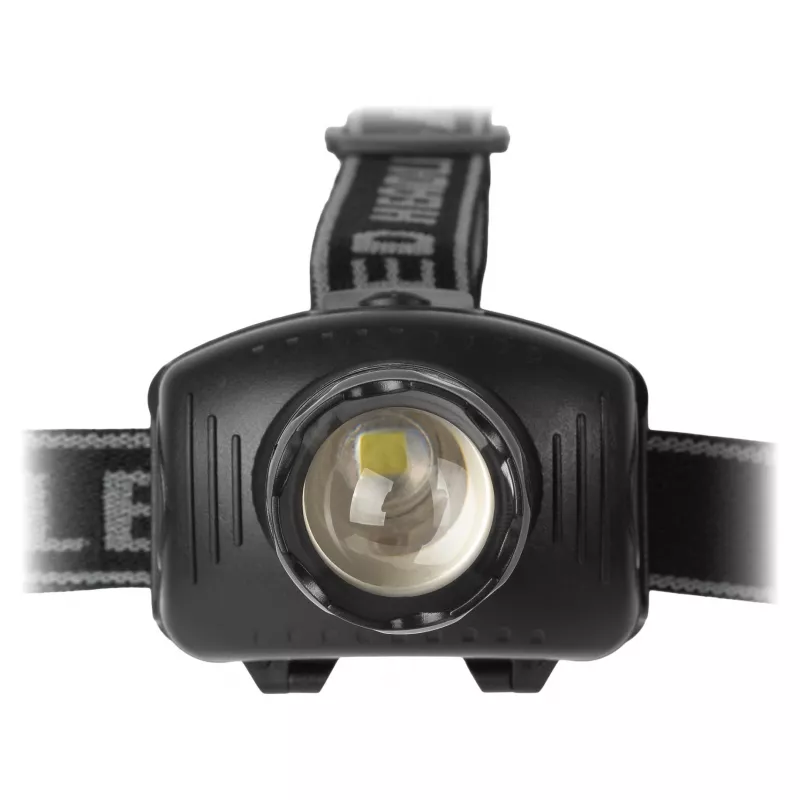 ENTAC EHL-ZOOM-1W-PL Zoom 1W LED priekinis žibintas, juodas