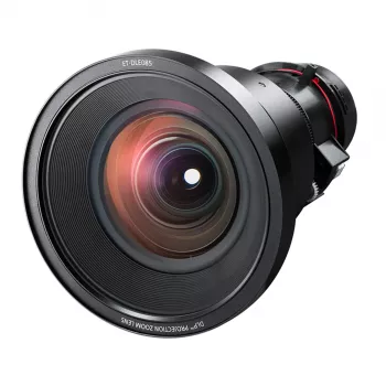 Panasonic ET-DLE085 zoom objektyvas 11,8-14,6 mm f/1.85-2.2, skirtas PT-RCQ10, RCQ80, RX110, RZ120, RZ660, RZ690, RZ770