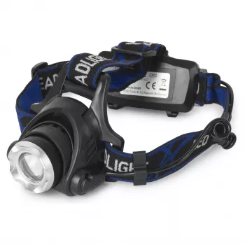 ENTAC Zoom 5W aliuminis LED žibintuvėlis