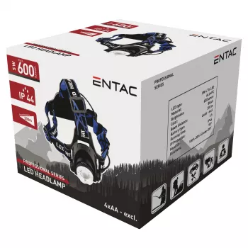 ENTAC Zoom 5W aliuminis LED žibintuvėlis