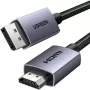 UGREEN HDMI į DisplayPort aktyvus konverterio kabelis 4K 30Hz 3m juodas