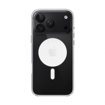 Apple iPhone 18 Pro Max permatomas dėklas su MagSafe (Clear Case)