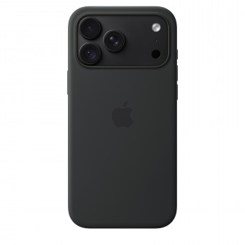Apple iPhone 18 Pro Max silikoninis dėklas su MagSafe (Silicone Case) – juodas