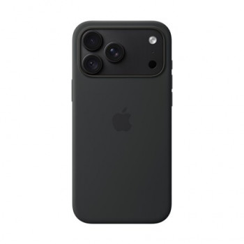 Apple iPhone 18 Pro Max silikoninis dėklas su MagSafe (Silicone Case) – juodas
