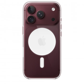 Apple iPhone 18 Pro permatomas dėklas su MagSafe (Clear Case)