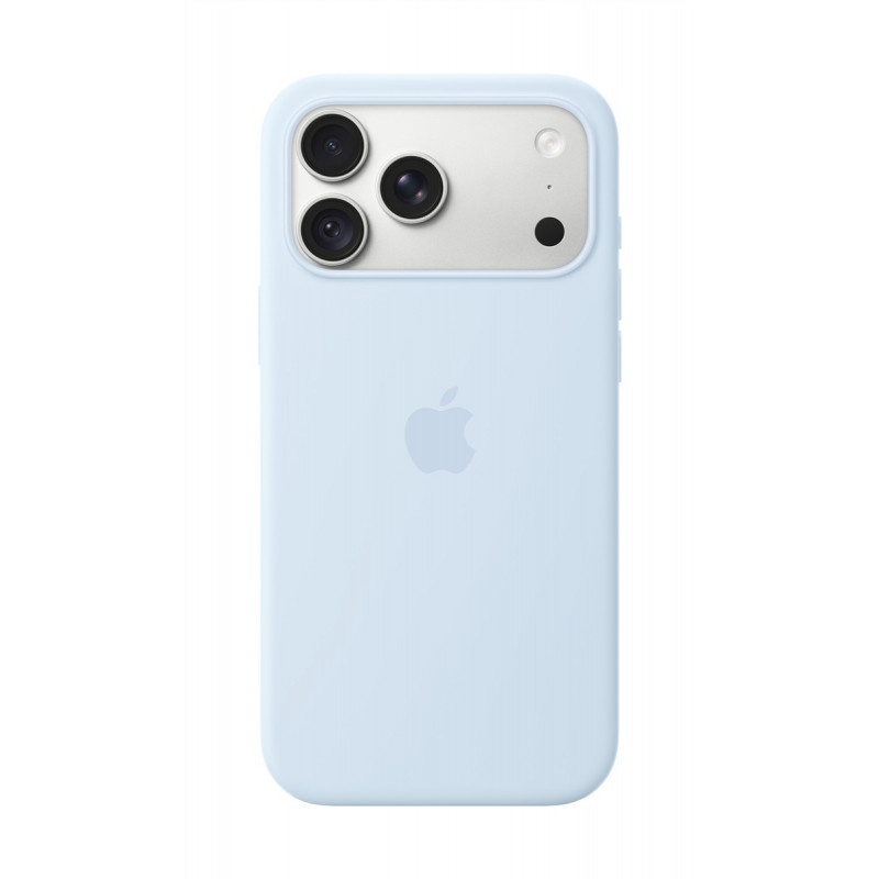 Apple iPhone 18 Pro Max silikoninis dėklas su MagSafe (Silicone Case) – mėlynas