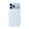 Apple iPhone 18 Pro Max silikoninis dėklas su MagSafe (Silicone Case) – mėlynas