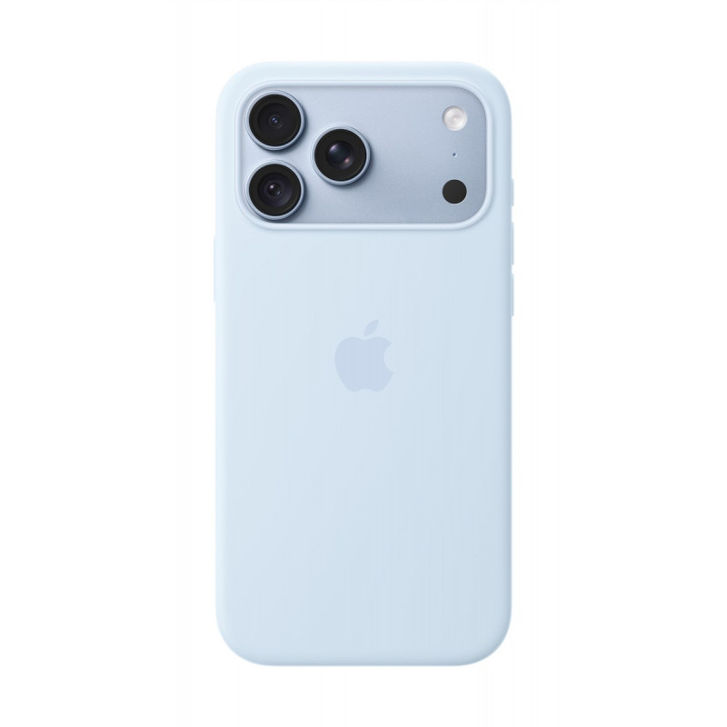 Apple iPhone 18 Pro Max silikoninis dėklas su MagSafe (Silicone Case) – mėlynas