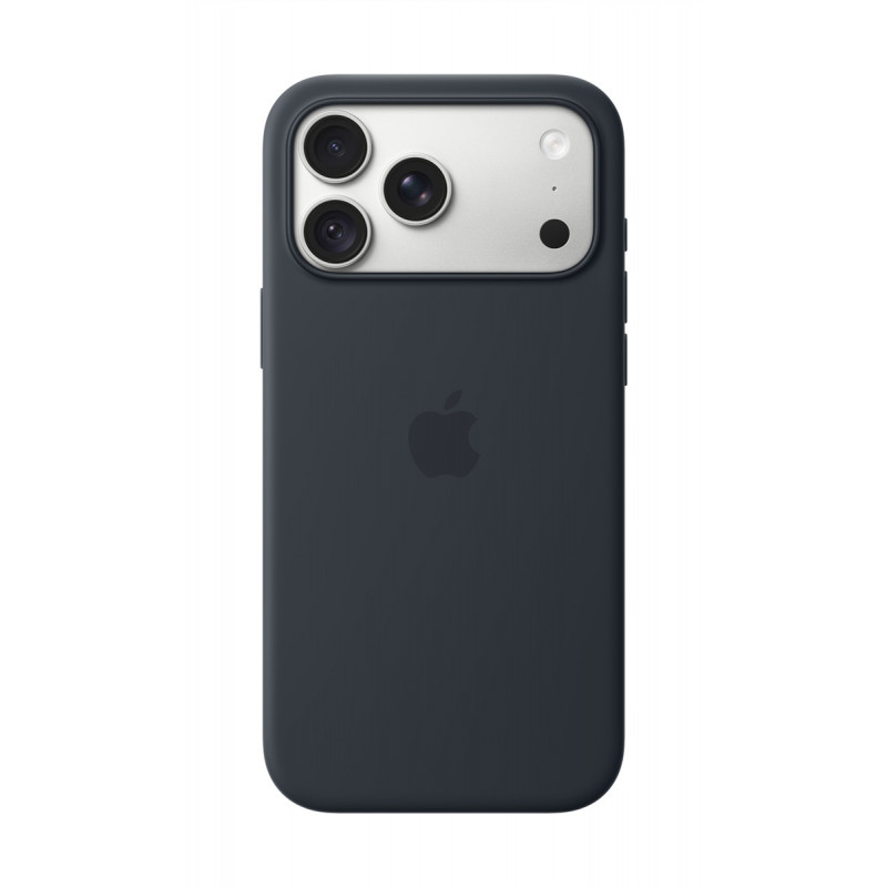 Apple iPhone 18 Pro Max silikoninis dėklas su MagSafe – tamsiai mėlyna