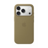 Apple iPhone 18 Pro silikoninis dėklas su MagSafe (Silicone Case) – alyvuogių spalvos