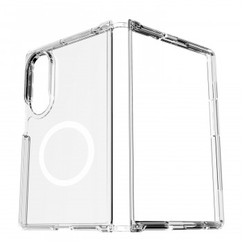 Cellularline Impact Clear Mag dėklas Samsung Z Fold 8 Wide, permatomas