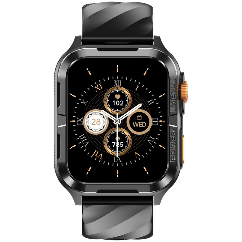 Išmanusis laikrodis Blackview W10 Pro, 1,83 inch, juodas