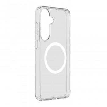 Cellularline Clear MAG MagSafe dėklas Samsung S26 FE permatomas