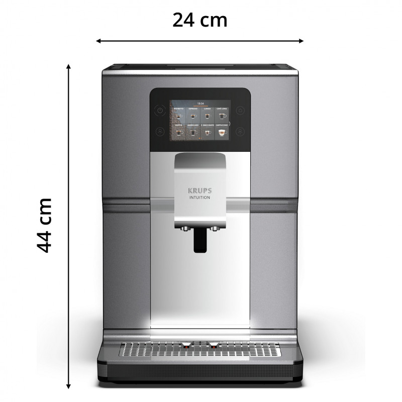 Krups Intuition Preference+ EA875E pilnai automatinis kavos aparatas