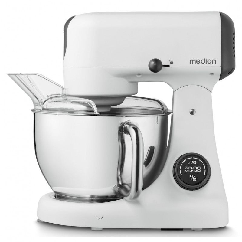 Medion MD12600 skaitmeninis virtuvės kombainas, 4,6 l, baltas