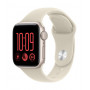 Apple Watch SE 3 GPS 40 mm Starlight aliuminio korpusas su smėlio spalvos sportine apyranke, M/L