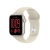 Apple Watch SE 3 GPS 40 mm Starlight aliuminio korpusas su smėlio spalvos sportine apyranke, M/L
