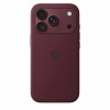 Apple iPhone 18 Pro silikoninis dėklas su MagSafe (Silicone Case) – bordo