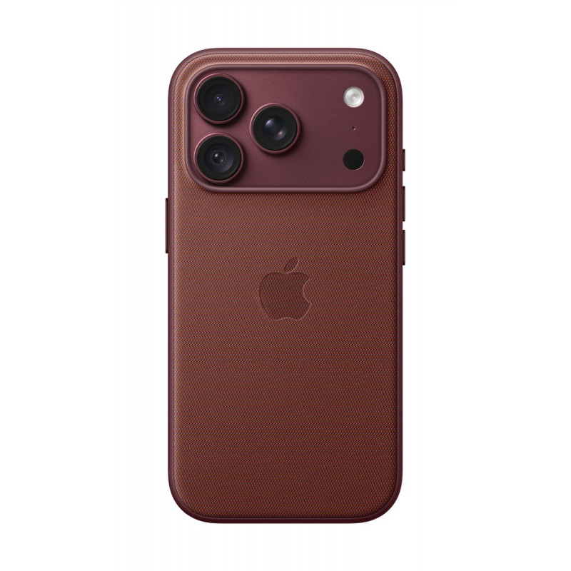 Apple iPhone 18 Pro TechWoven dėklas su MagSafe – Burgundy