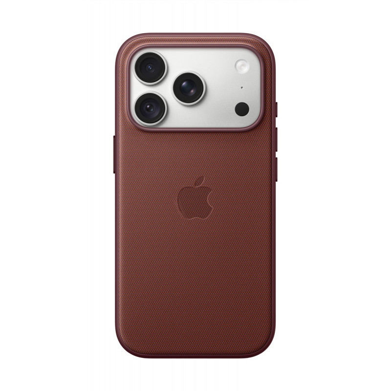Apple iPhone 18 Pro TechWoven dėklas su MagSafe – Burgundy