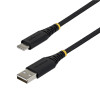 StarTech pintas USB 2.0 kabelis USB-A į USB-C, 3 m, 15 W, juodas