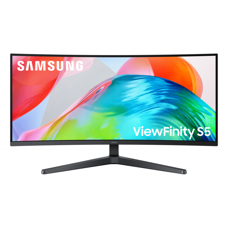 Samsung S34H550GAU 34 inch UltraWide QHD VA monitorius - 3440 x 1440, 21:9, 120 Hz, 5 ms, HDR, HDMI, DisplayPort
