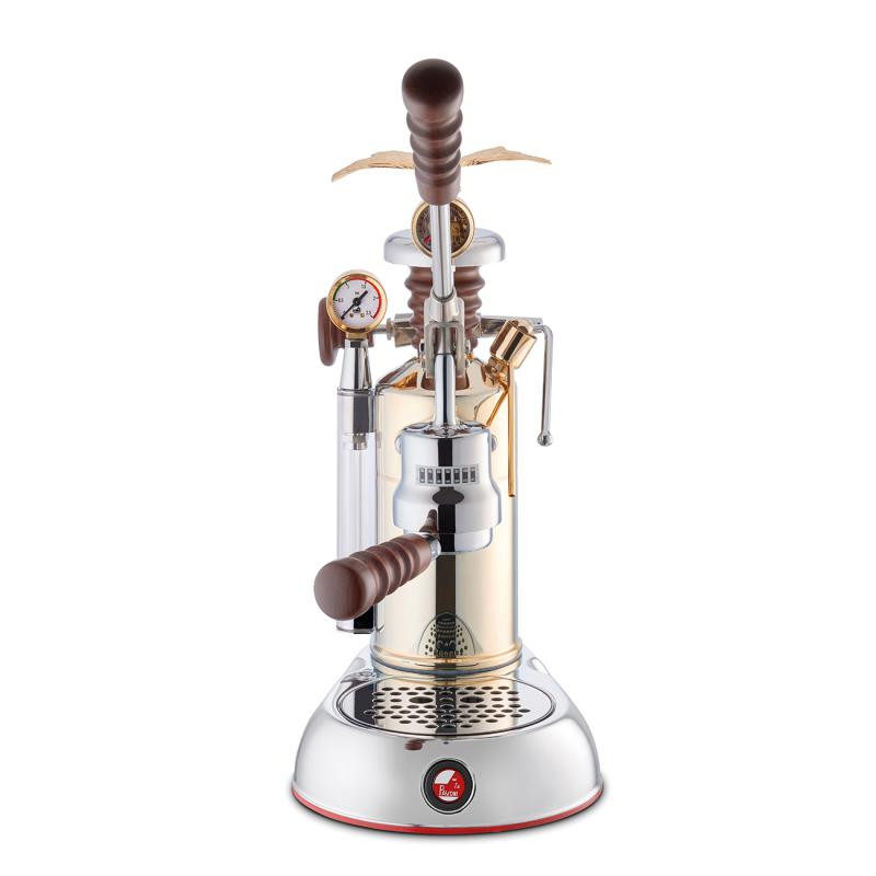 La Pavoni Esperto Competente LPLESC01EU svirtinė espreso kavos aparatas, Chromas/Auksas