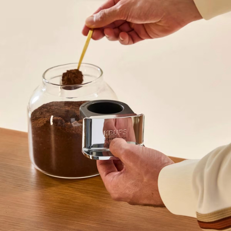 Krups Coffee Crush SA401LE0 espreso kavos aparatas, juoda/žalia