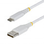 „StarTech“ pintas USB 2.0 kabelis USB-A į USB-C, 2 m, 15 W, baltas