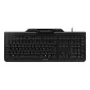 Cherry SMART BOARD 1150 laidinė klaviatūra su išmaniosios kortelės skaitytuvu, USB, vokiška išdėstymas (QWERTZ), juoda