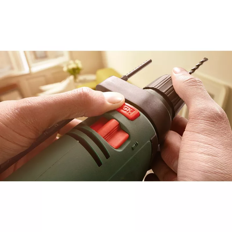 Bosch UniversalImpact 7500 smūginis gręžtuvas, 750 W, žalia/juoda, su dėklu (0603313401)