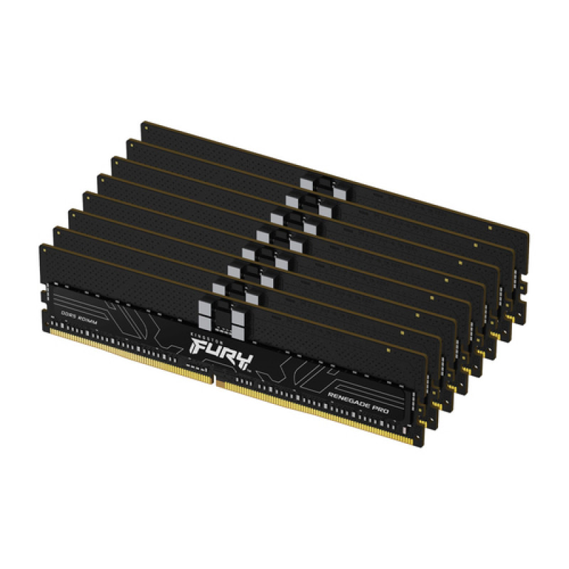 Kingston FURY Renegade Pro 256GB (8x32GB) DDR5-6400 CL32 ECC Registered atminties rinkinys