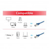 Equip Cat6 S/FTP tinklo kabelis RJ45, 25 m, mėlynas, LSZH
