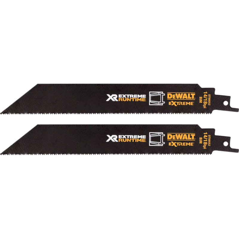 DeWalt Extreme Runtime DT99550-QZ šlifavimo pjūklo ašmenų rinkinys, 13 dalių, 152-230 mm