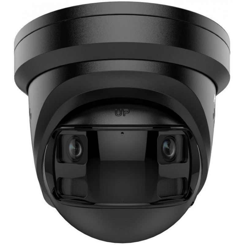 Hikvision DS-2CD2383G2P-LISU/SL 8 MP panoraminė kupolinė IP kamera, 180°, juoda
