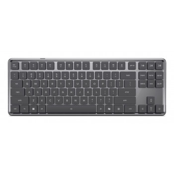 Lenovo belaidė daugiafunkcė mechaninė klaviatūra 8000, vokiškas išdėstymas, pilka