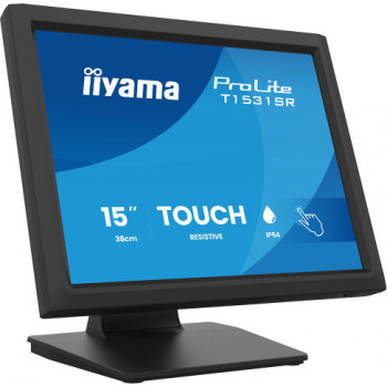 Iiyama T1531SR-B2S 15 inch jutiklinis monitorius, VA, HDMI, VGA, DisplayPort