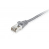 Equip Cat6a S/FTP tinklo kabelis RJ45, 35 m, pilkas, LSZH