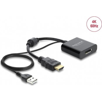 Delock HDMI į DisplayPort adapteris, 4K