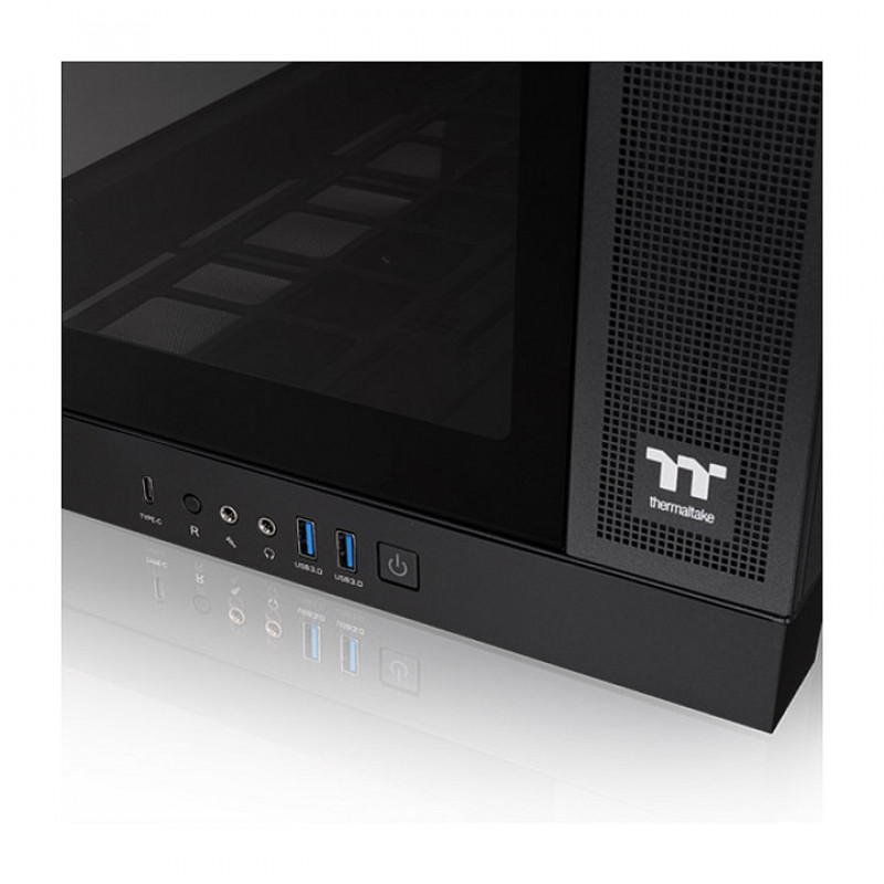 Thermaltake CAPO X Full bokšto kompiuterio korpusas, juodas