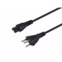 Equip maitinimo laidas Swiss T12 į IEC C5, 1.8 m, juodas, PVC