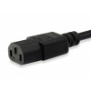 Equip maitinimo laidas IEC C13 – IEC C14, 1,5 m, juodas