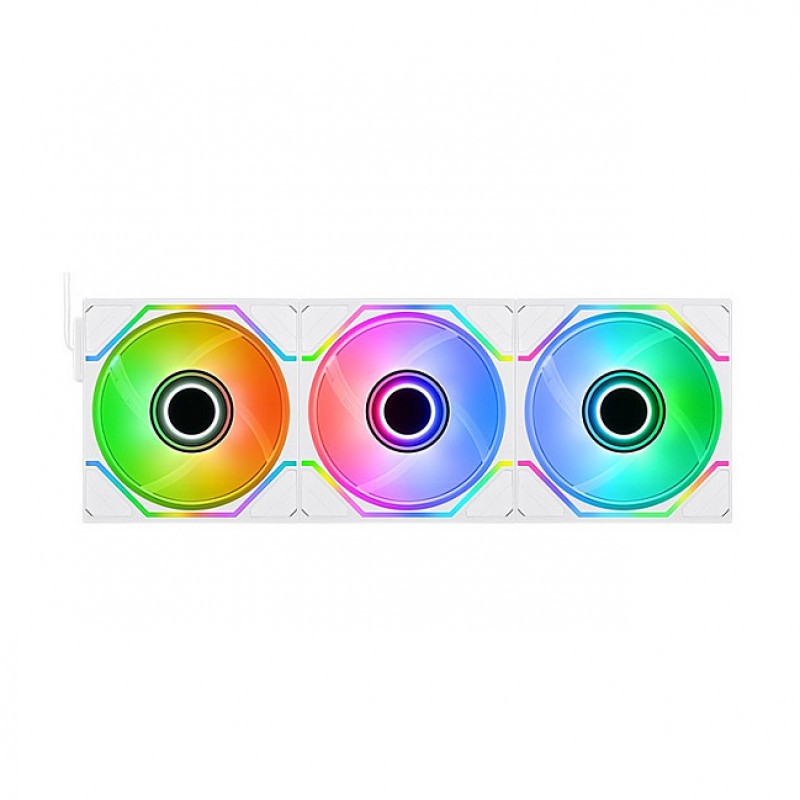 Thermaltake SWAFAN 120 EX INFINITY ARGB Sync Snow 120 mm korpuso ventiliatorius, baltas