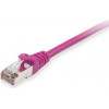 Equip Cat6a S/FTP tinklo kabelis RJ45, 3 m, violetinis, LSZH