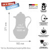 ROTPUNKT Termosas ąsotis 230/IV, 1,0 l, dramblio kaulo (ekru)