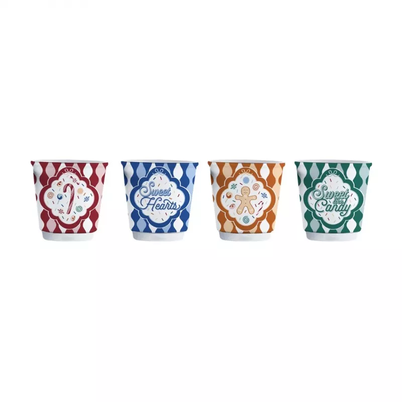 Bialetti NCANDY010 Puodelių rinkinys, 4 vnt.