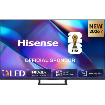 Hisense 50A7S 50 inch QLED 4K VidaaOS 60Hz Dolby Vision IQ 2026 televizorius